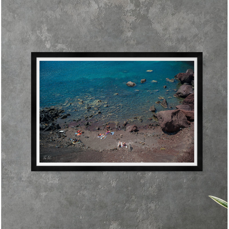 Red Beach Bathers by Tim Klein