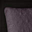 Couvre-lit réversible mauve très grand - avec un design attrayant surdimensionné pour une couverture de matelas supérieure.