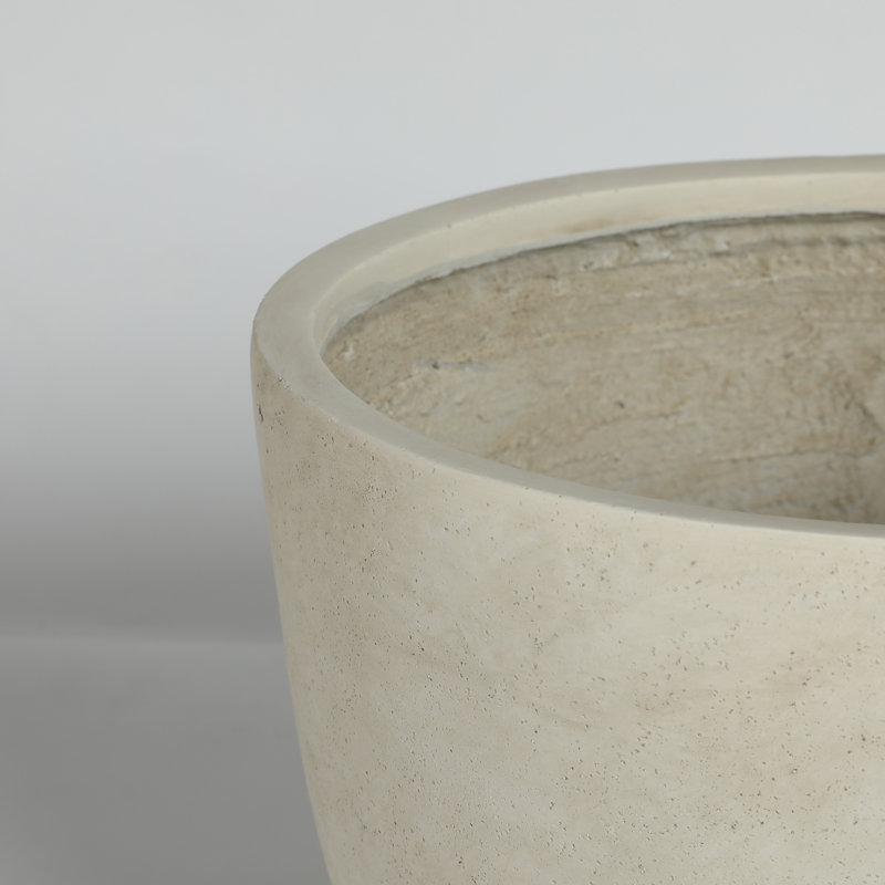 Round Concrete Planter