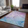 Premium Machine Washable Cerrito AMF516 Purple Rug