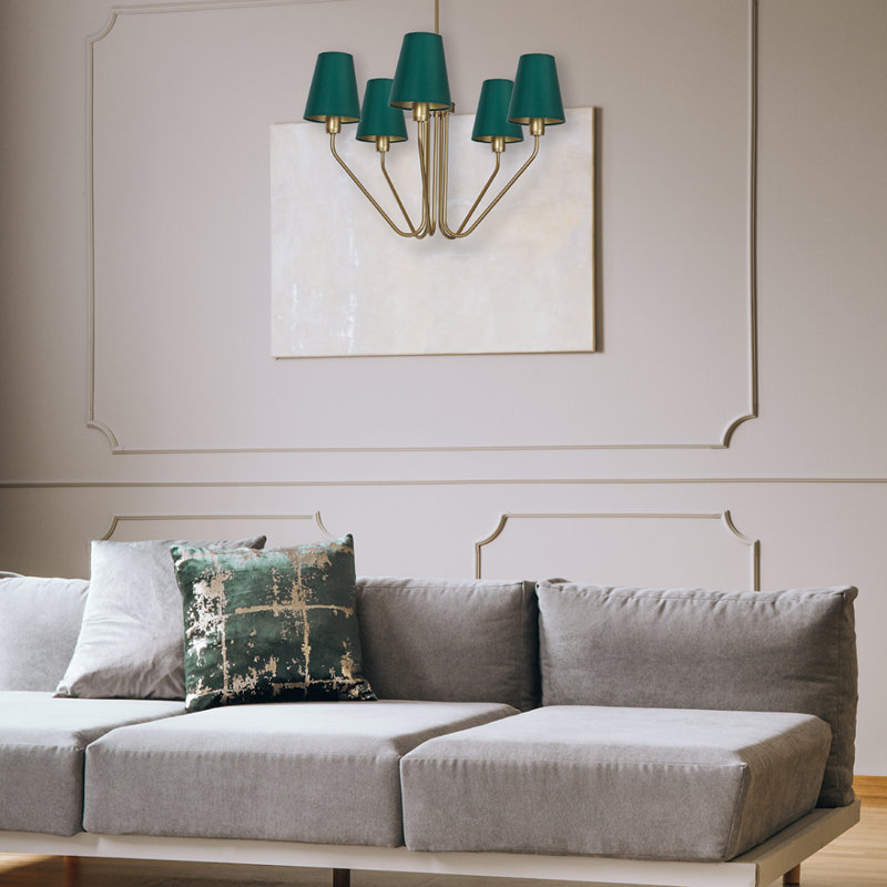 Kathryne 5 - Light Shaded Chandelier