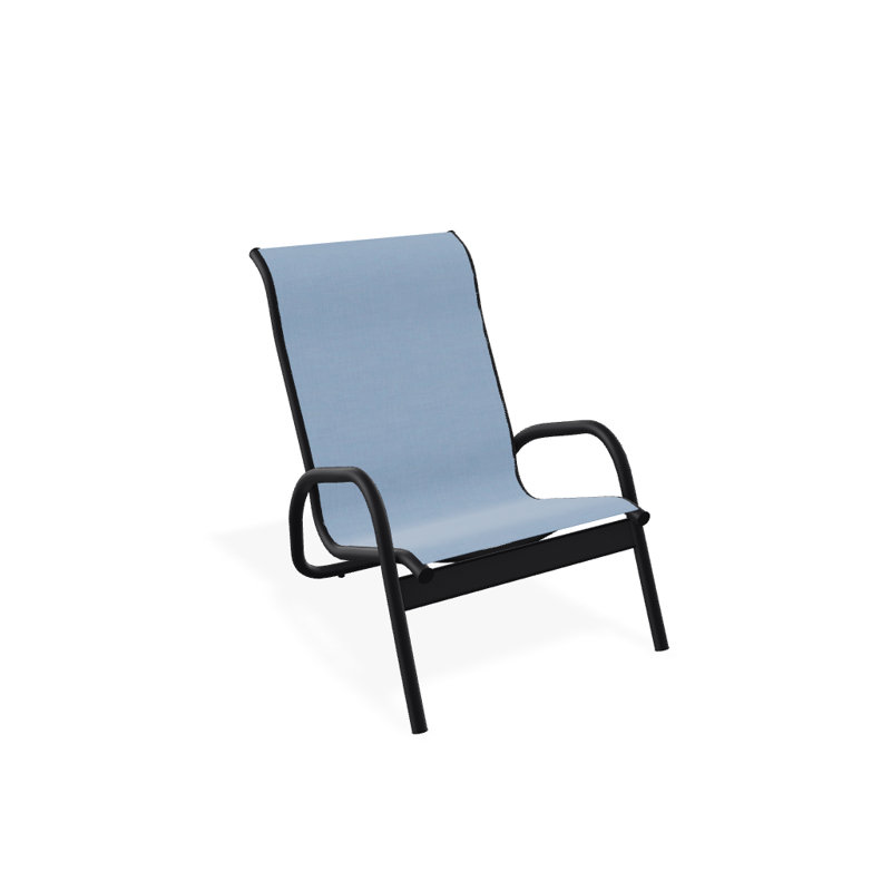 Beach Chair, Textured Black, Sky 42D