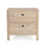 Table de chevet 2 tiroirs Luna