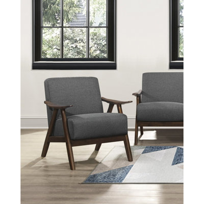 Chaise d'appoint Binney 1Pc Grey