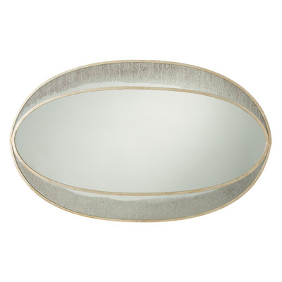 Nadine Flat Metal Wall Mirror