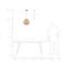 Annadiane 1 - Light Natural Geometric Pendant