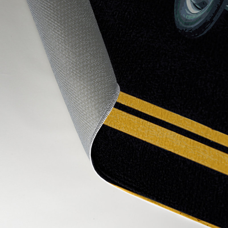 Tapis intérieur et extérieur bleu Transport, Rectangle 9 pi x 12 pi
