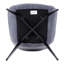 Small teddy velvet dining chair-828604416