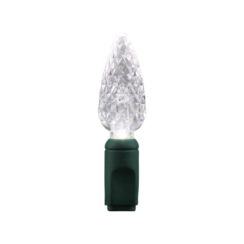 Guirlande de 50 lumières Ct, Blanc pur