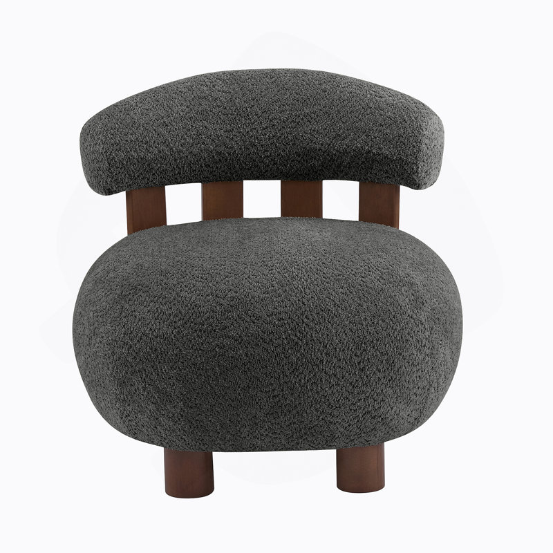 Fauteuil d'appoint Modern Bouble, Gris