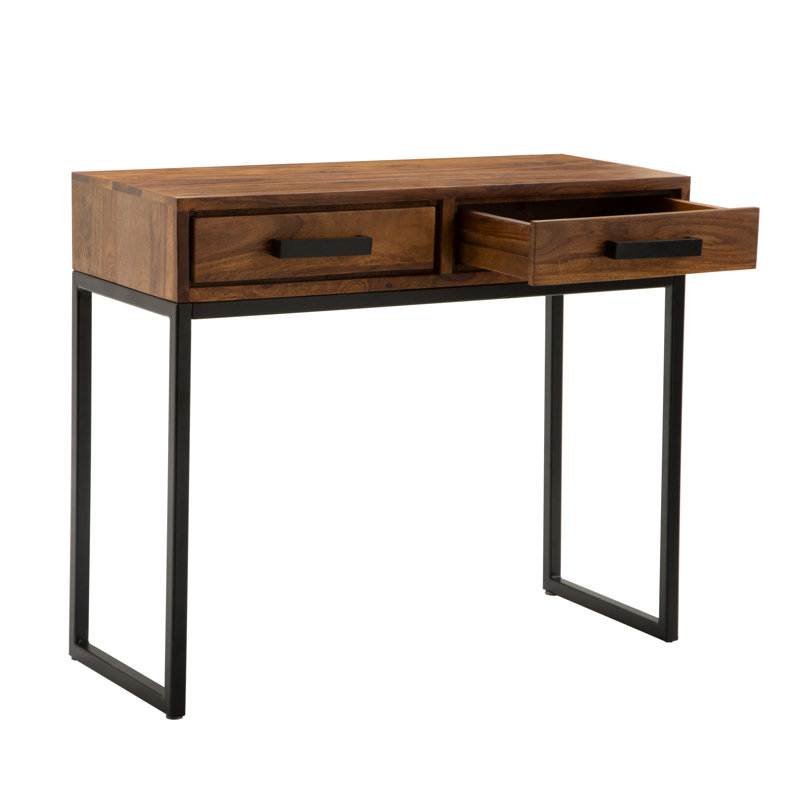 Paynesville 90cm Solid Wood Top Console Table