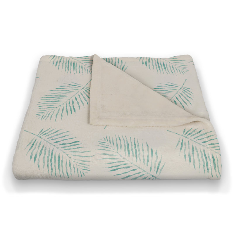 Hand Woven Throw Blanket, Teal