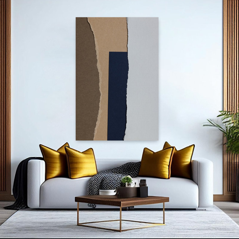 Art contemporain contemporain, H 60 po x l 40 po