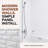 Vista - Mirroflex - Tub and Shower Wall Panel - Gloss White