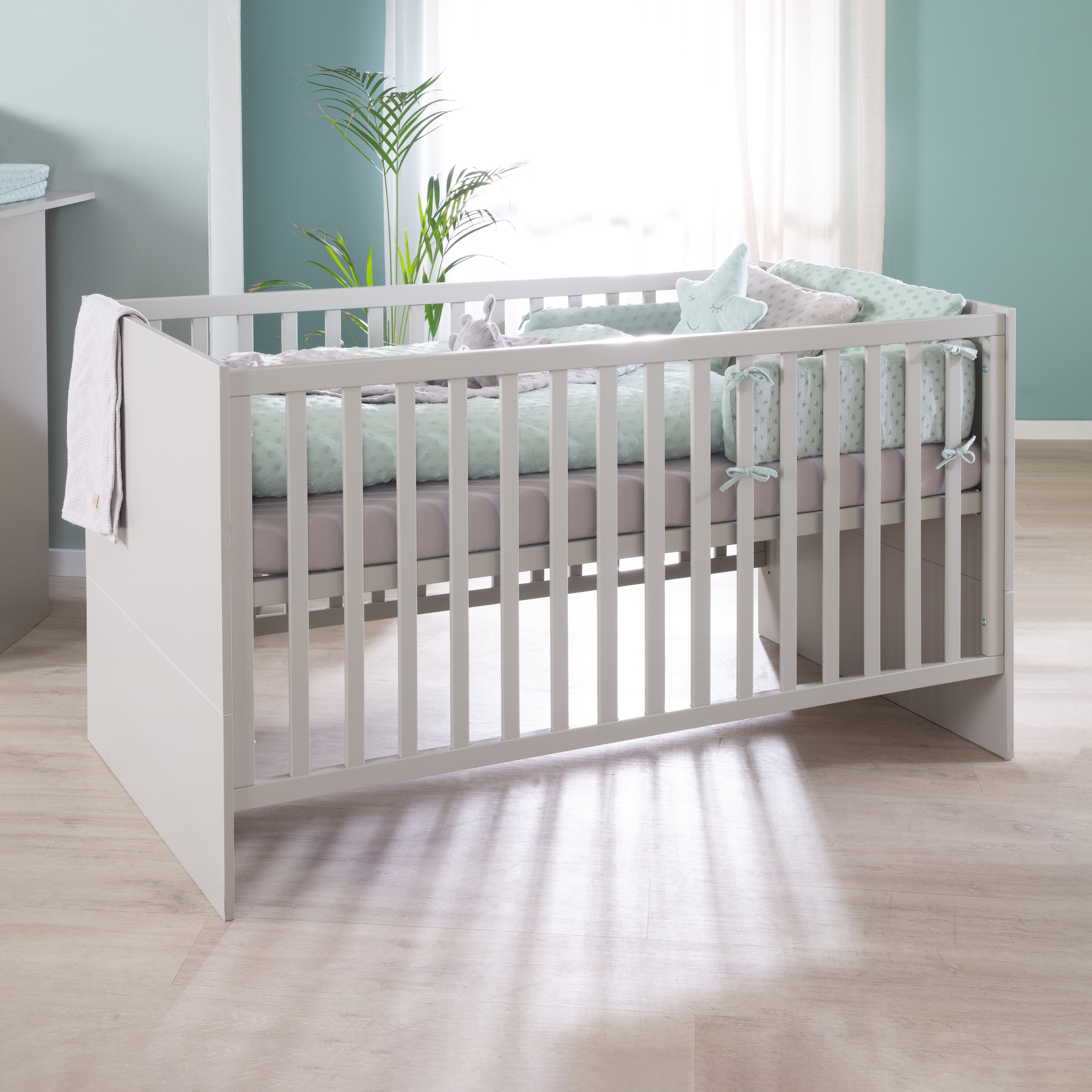 roba Baby Cot Bed Lea 70 x 140 cm Heigth adjustable