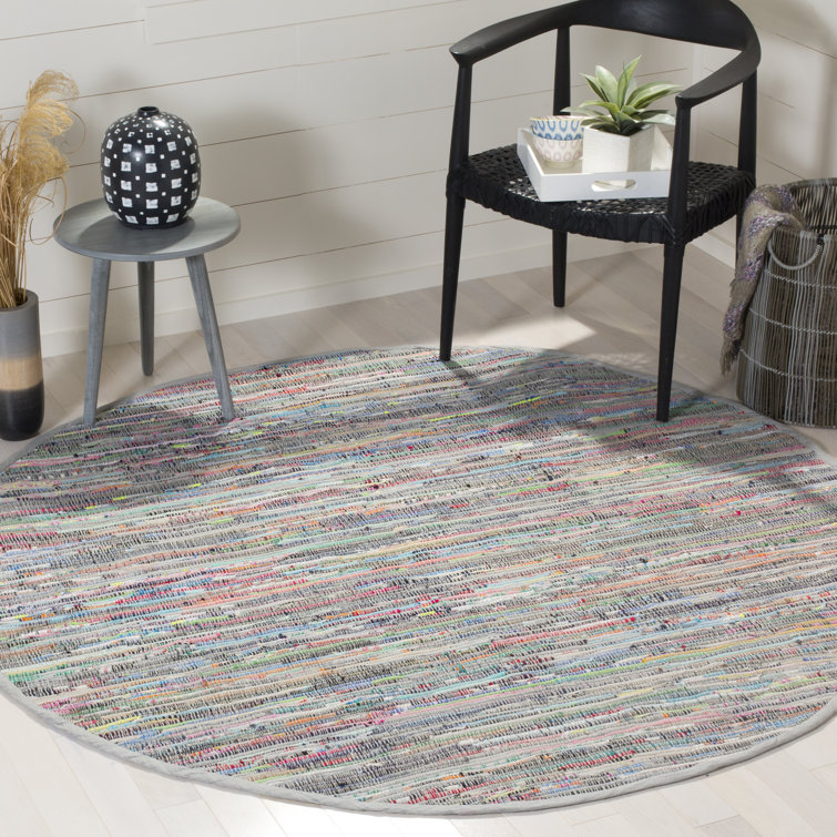 Mireia Rug Hand Woven Cotton Striped Rug
