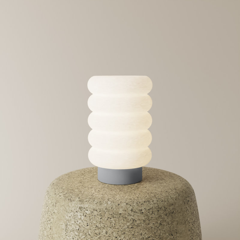 Argizari Table Light, Fog, 10" H x 6" W x 6" D