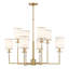 Lustre vibrant 8 lumières Jollain-1347403086