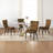 Velvet Upholstered Dining Chair-597498330