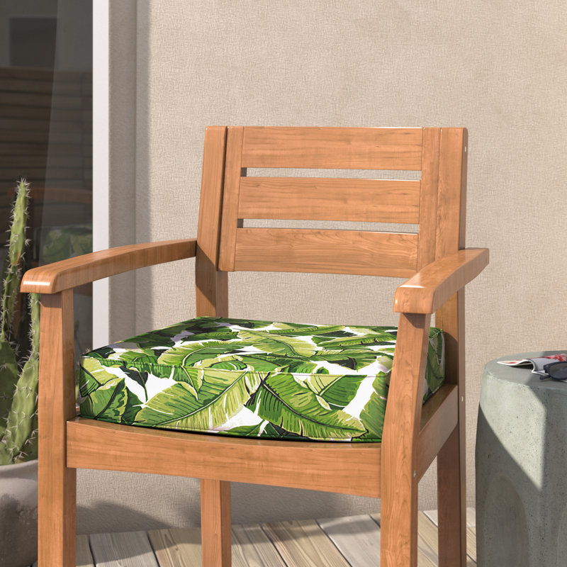 Outdoor 5'' Chair Cushion Seat Cushion, 5" H x 23" W x 25" D