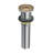 Moen Spring Loaded Push Button Bathroom Drain Assembly, Without Overflow-94431203