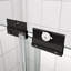 Porte de douche à dérivation, porte coulissante, avec verre trempé de 1/4 po, 50-54 po x 70 po-111616889