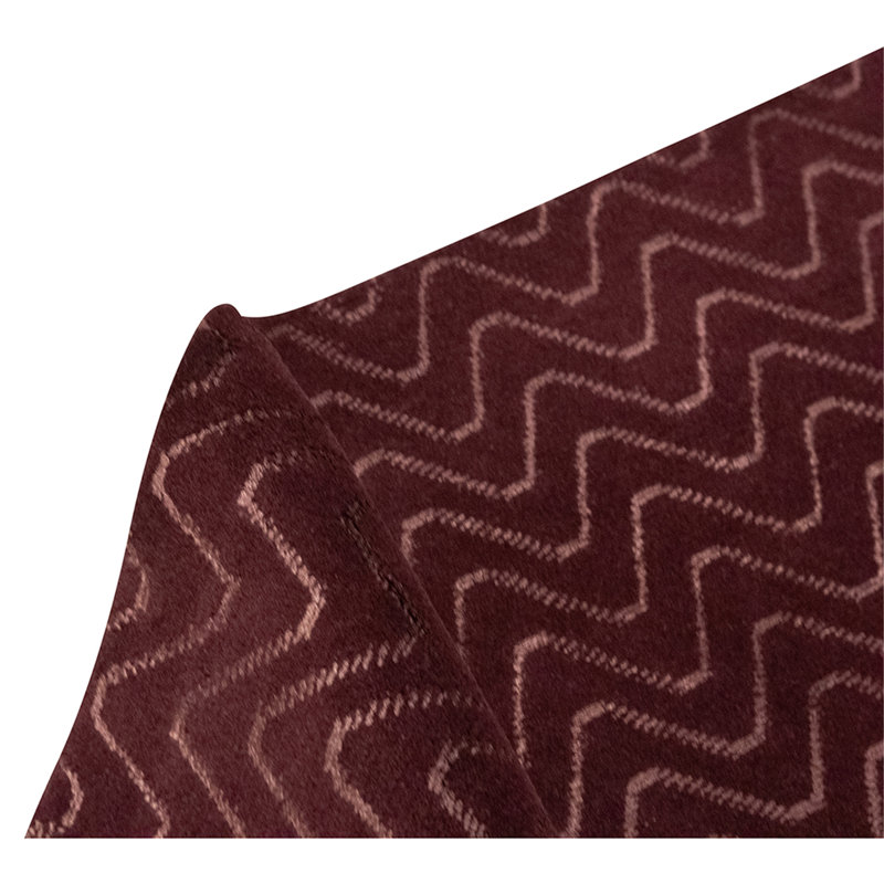 Hand Knotted Area Rug in Red