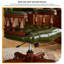 Chaise de bureau ajustable rembourrée en similicuir-132936287