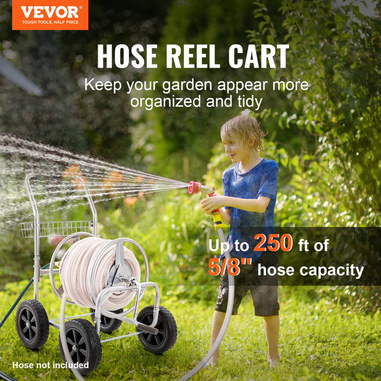 VEVOR Steel Cart Hose Reel & Reviews