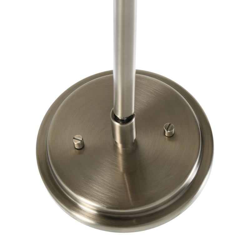 Robert Stevenson Lighting Jaxon - Metal and Seedy Glass Ceiling Light, Antique Polished Nickel, Brushed Nickel