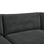 Canapé modulaire désossé avec coussins en mousse à compression complète, à extension instantanée, aucun assemblage requis, avec coussins décoratifs et disposition personnalisable.