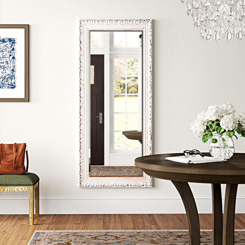 Columbiana Solid Wood Flat Mirror, 66" H x 31" W