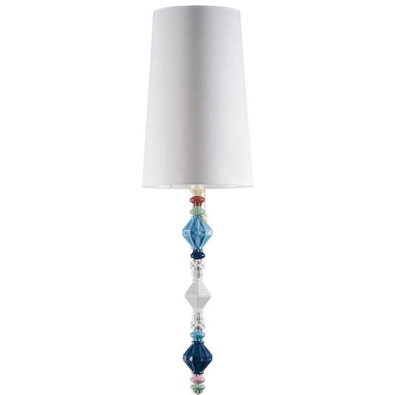 Belle de Nuit 71.26" LED Floor Lamp, White/Blue