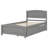 Twin Size Platform Bed With Two Drawers-1716339419
