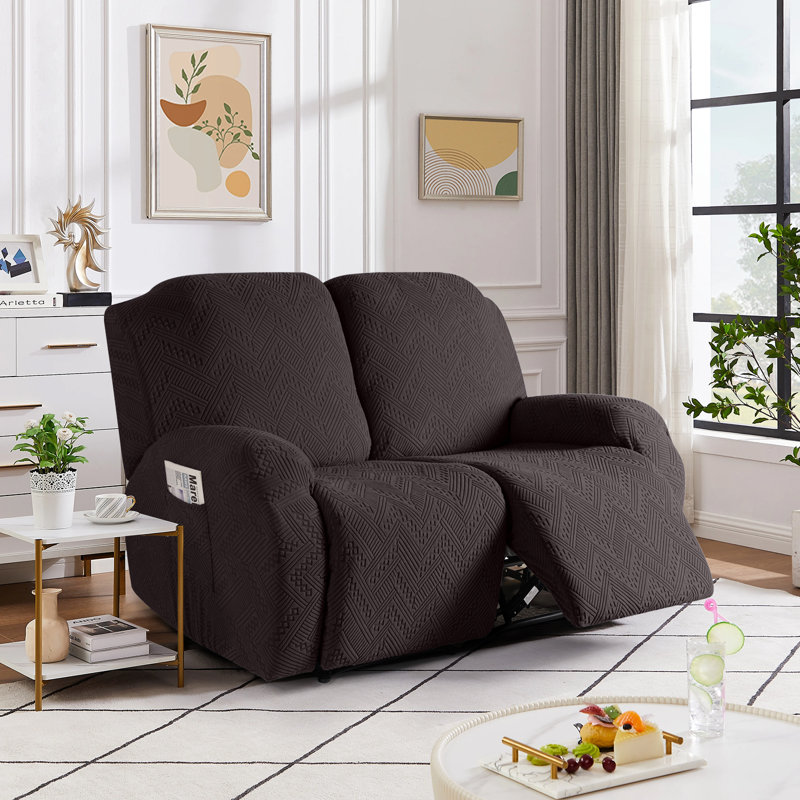 Causeuse inclinable Harriet 2 pièces Harriet, Chocolat
