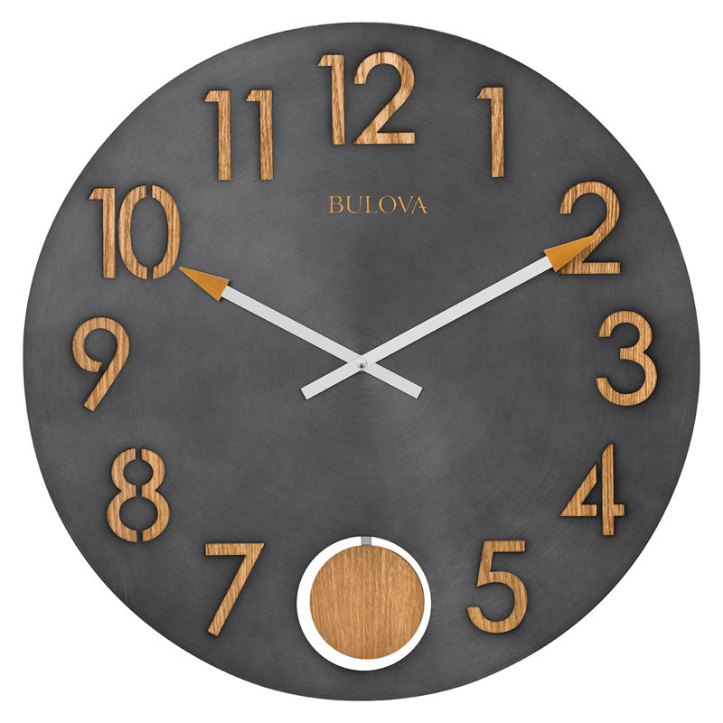 Flatiron Metal Wall Clock