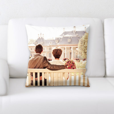 Coussin décoratif couple