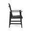 Chaises de salle à manger d'extérieur résistantes aux intempéries en bois d'acacia Adirondack (ensemble de 2), finition gris foncé-1791567606