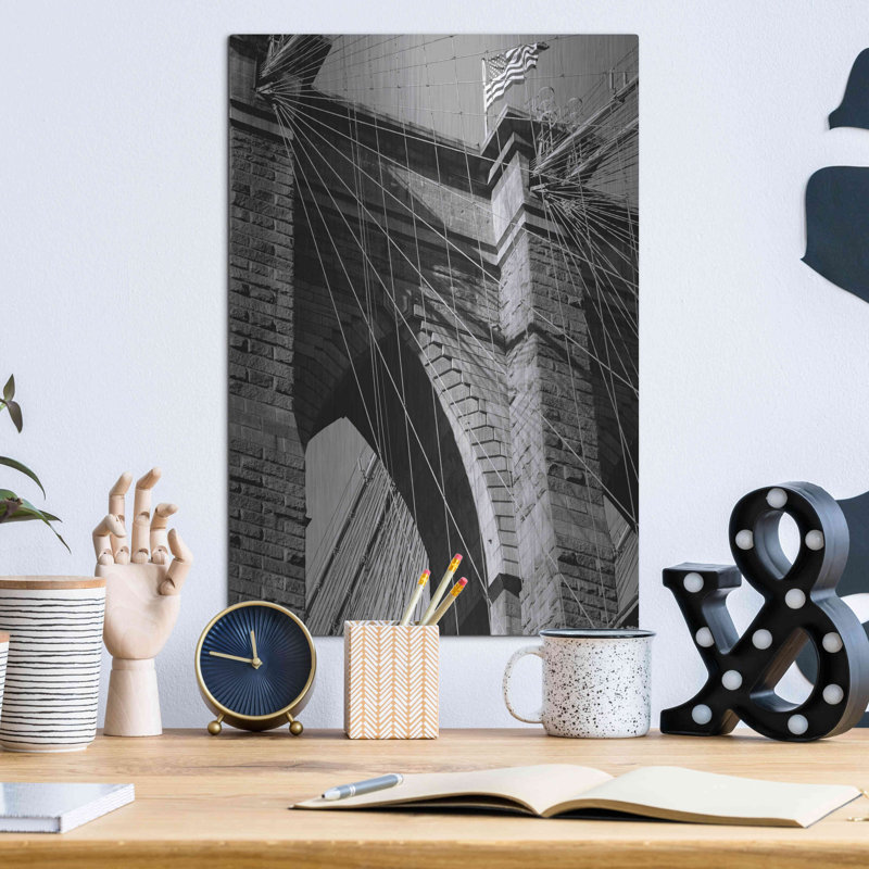 «Bridges Of NYC III» par Jeff Pica, H 16 po x l 12 po