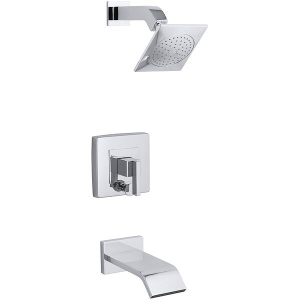 K-T14664-4-CP,BN,SN Kohler Loure® Rite-Temp Bath/Shower Trim Set ...