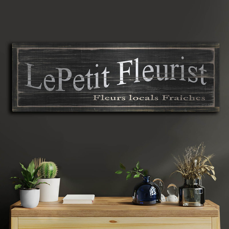 «LePetit Fleurist» par Cindy Jacobs, H 12 po x l 36 po