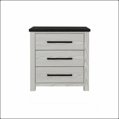 Table de chevet compacte et durable au design moderne, parfaite pour les petits espaces et facile d'entretien.