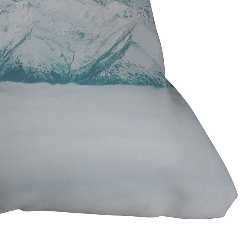  Coussin décoratif intérieur / extérieur en polyester Landscape, 16 po x 16 po