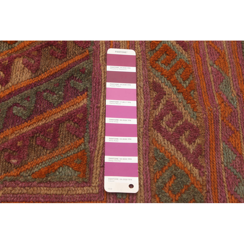 Tapis unique en laine noué à la main 4 pi 9 po x 5 pi 10 po nouvel âge Jiaqi