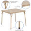 Simra 3-Piece Vinyl Kids Activity Table and Chairs Set-1726320635