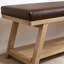 Banc de rangement en cuir Premium-1795152921