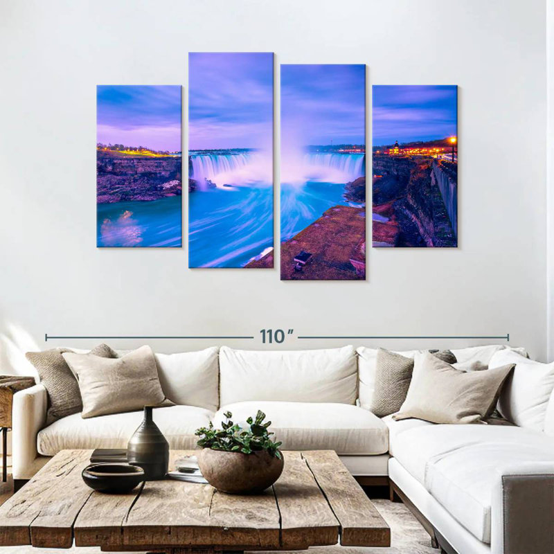 Alvord Sunrise At Niagara Falls, H 54 po x l 84 po