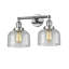 Éclairage de salle de bain à intensité variable 2 lumières Adelhard-25611907