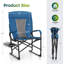 Chaises de camping pliantes surdimensionnées