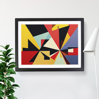 XH1022-8671X Suprematism Abstract Art Vol.2 - Single Picture Frame Painting
